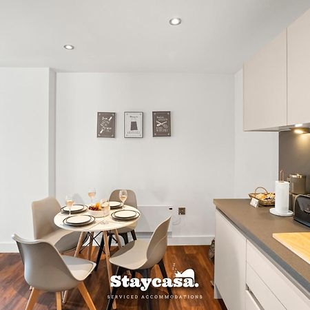 Spectacular Apartment Balcony View In City Centre Manchester Exterior photo