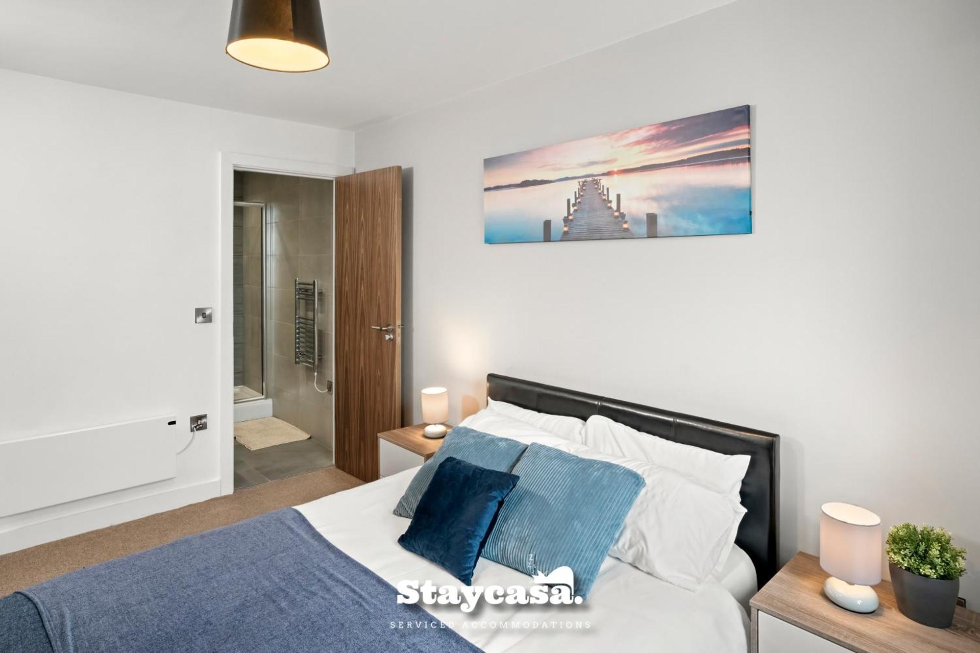 Spectacular Apartment Balcony View In City Centre Manchester Exterior photo