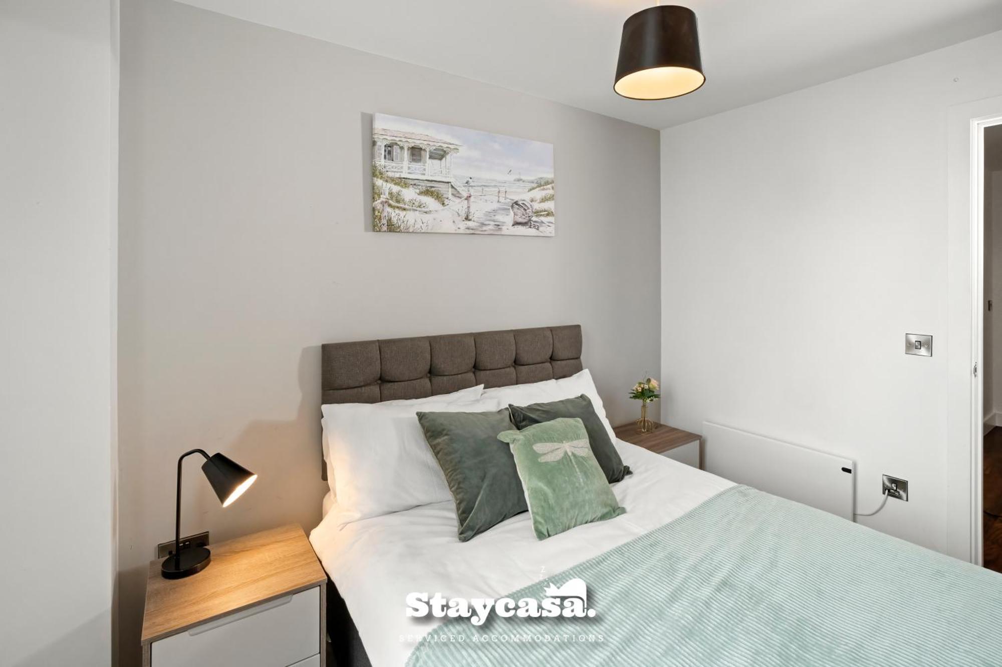 Spectacular Apartment Balcony View In City Centre Manchester Exterior photo